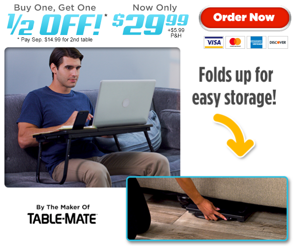 Tech Tray Table by Table-Mate